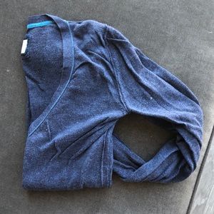 Blue light weight sweater